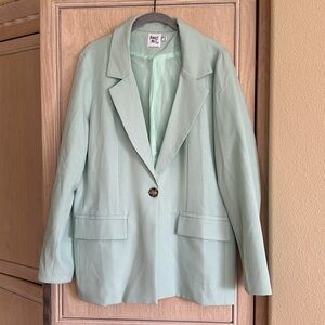 Princess Polly Seafoam / Blue Blazer